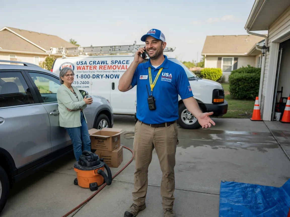 Crawl Space Water Removal Cordova, SC FAQs